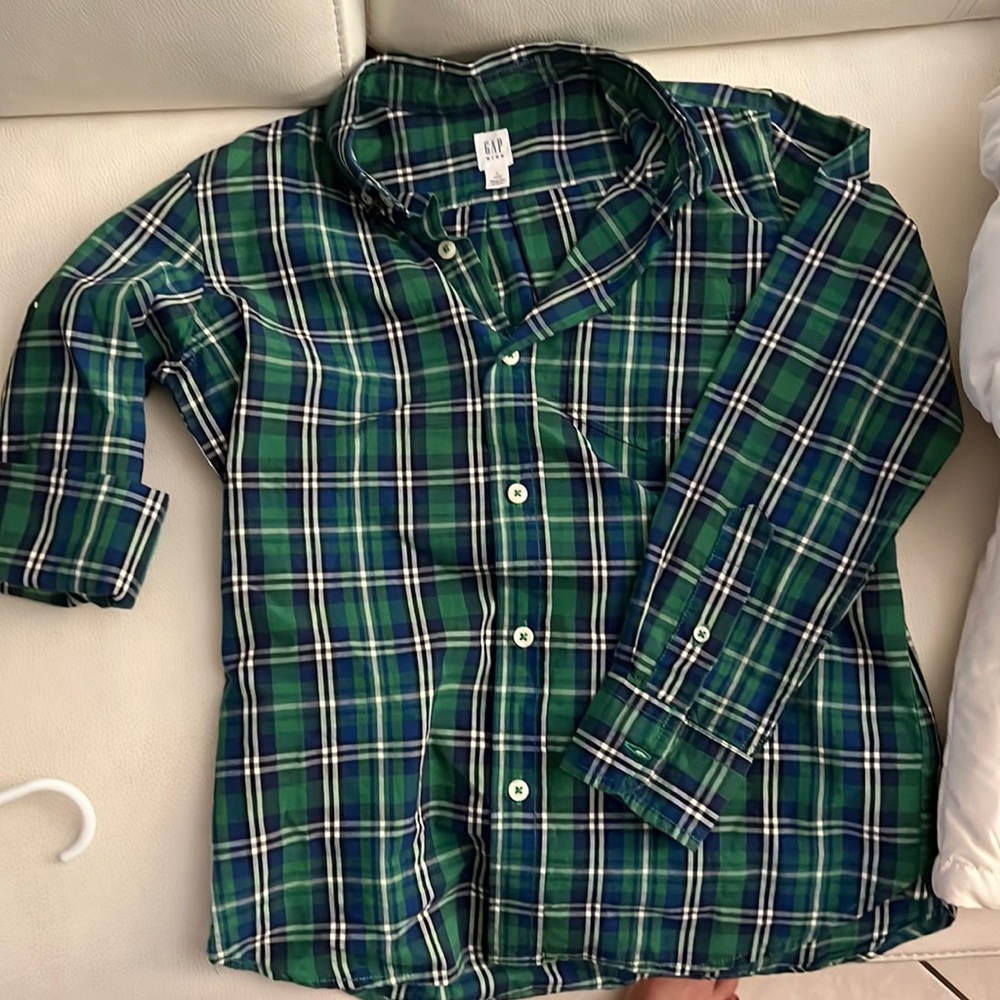 Gap botton down shirt - kids